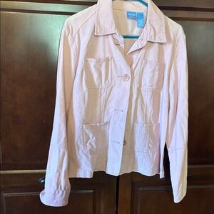 Duck Head Blush Pink Jean Jacket